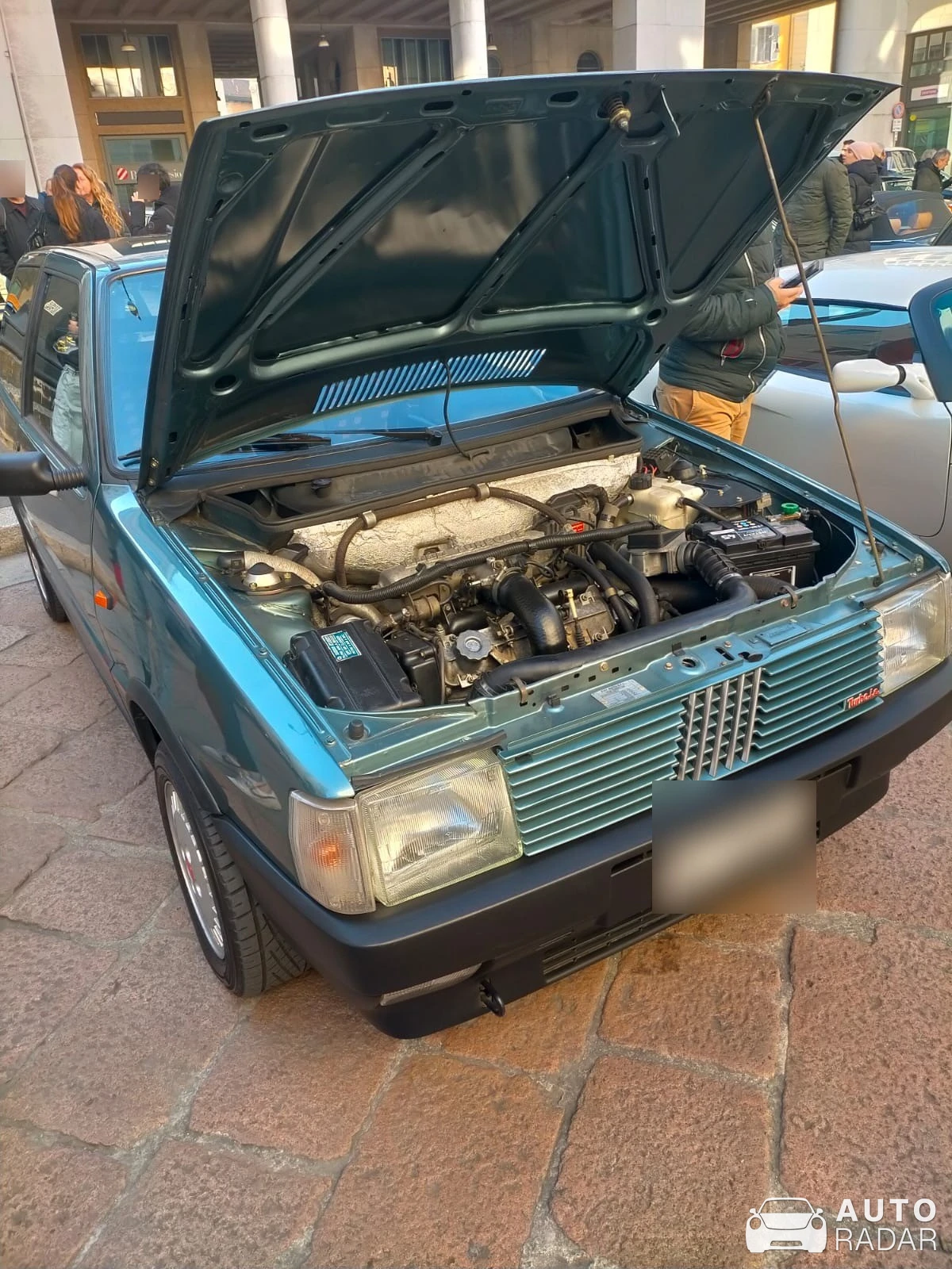 Fiat Uno Turbo ie spotted in Milano, Italy
