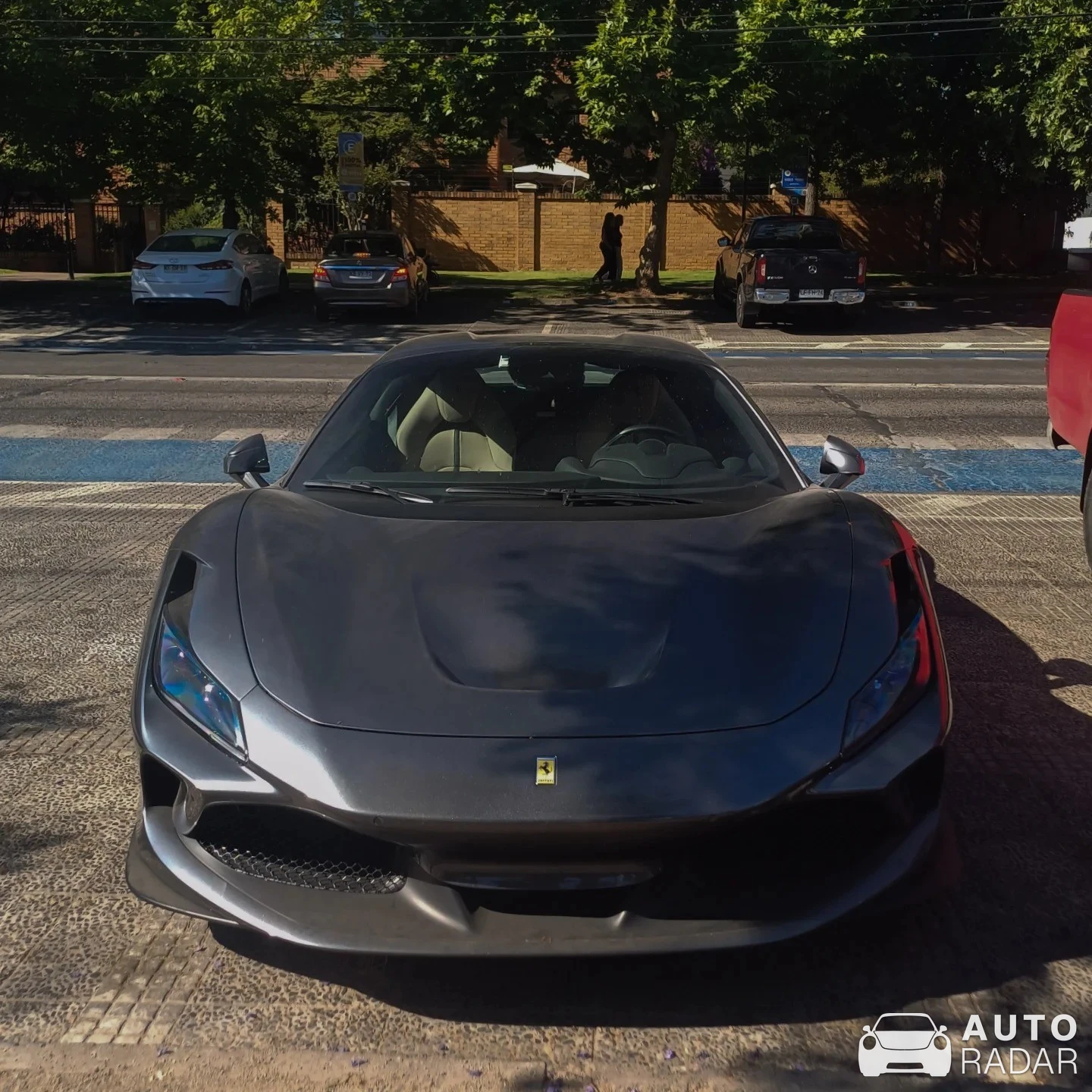 Ferrari F8 Spider spotted in Las Condes, Chile