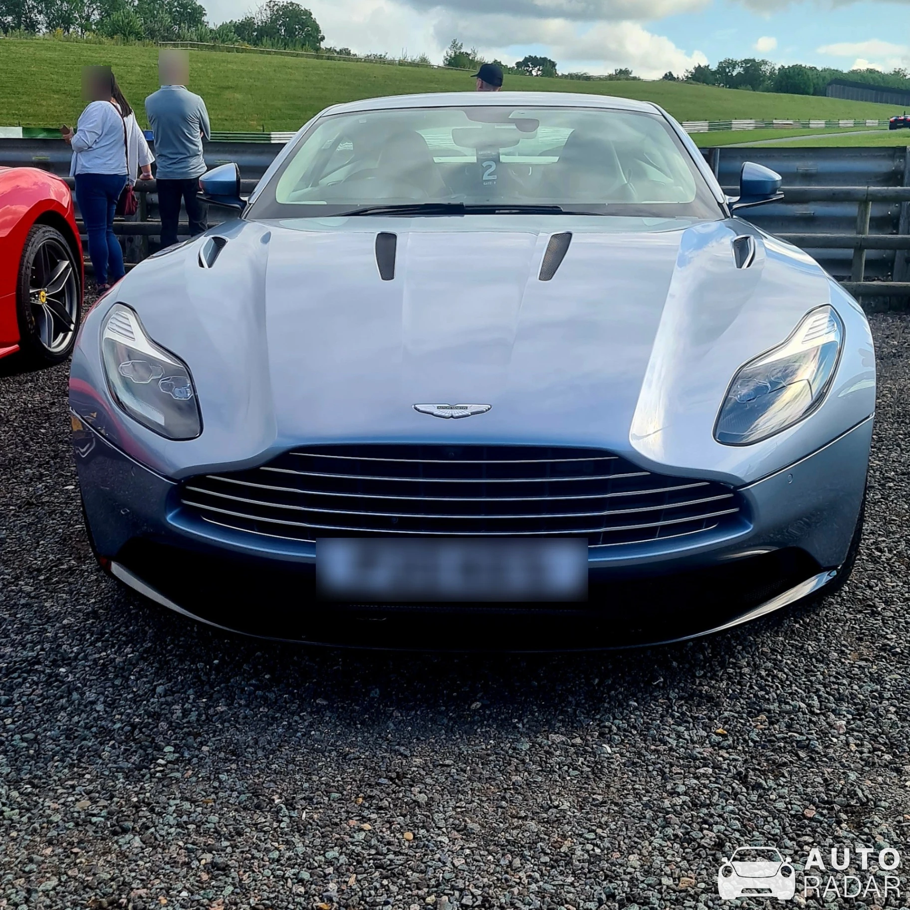 Aston Martin DB11 spotted in Leicestershire, United Kingdom