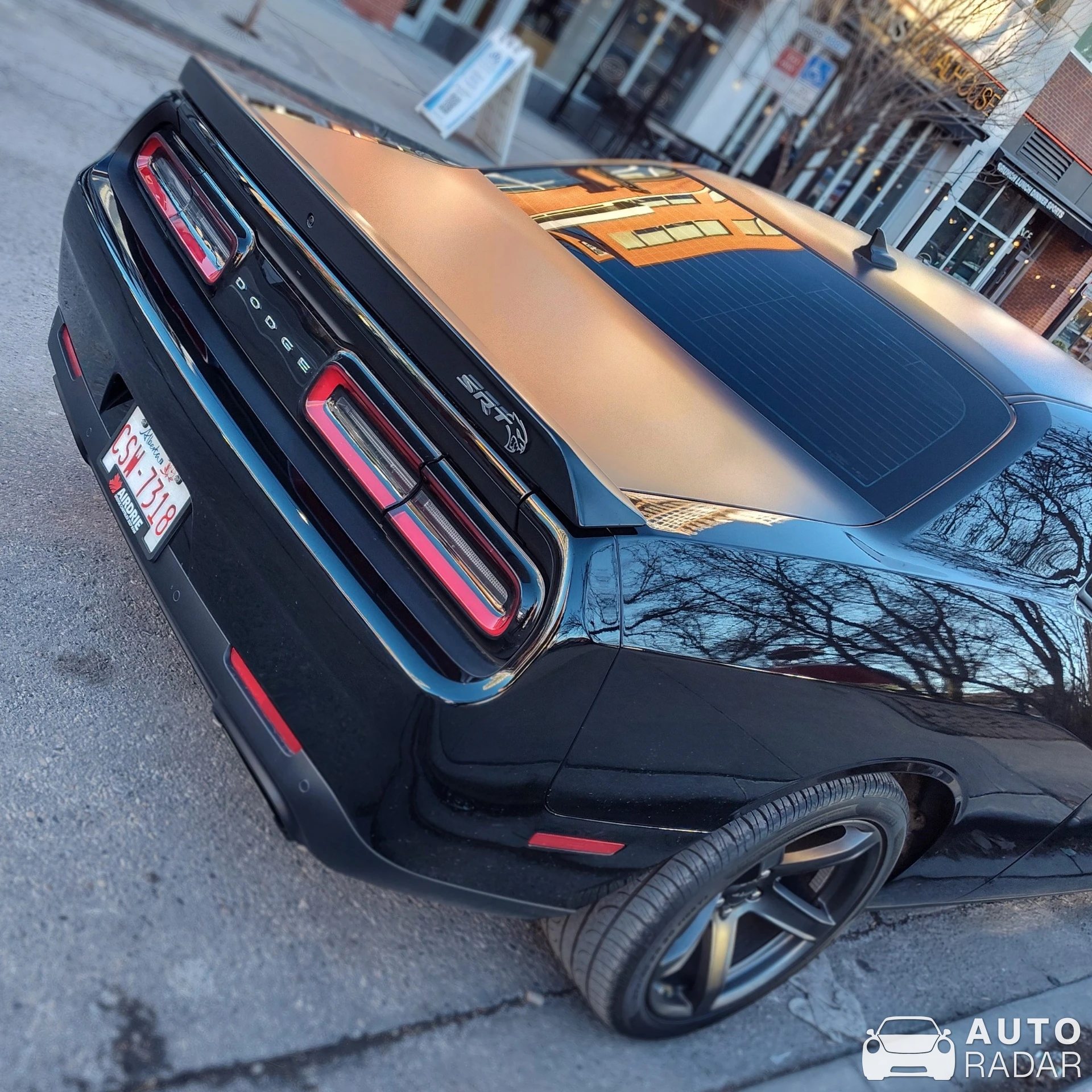 Dodge Challenger SRT Hellcat spotted in Calgary, Canada