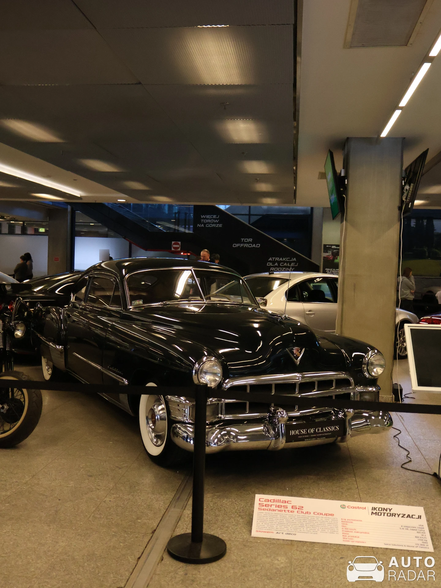 Cadillac Series 62 Sedanette Club Coupe spotted in Warszawa