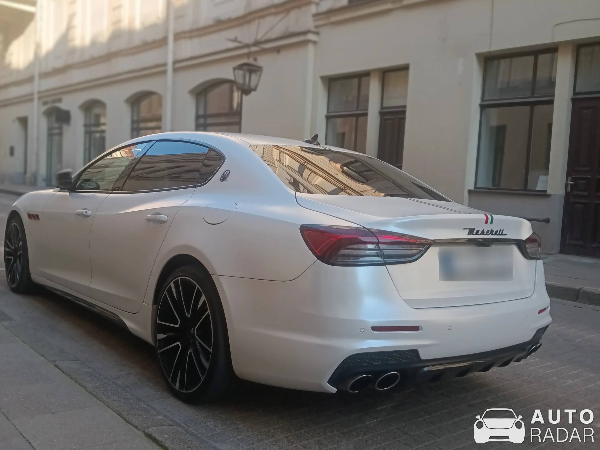 Maserati Quattroporte Trofeo spotted in Vilnius