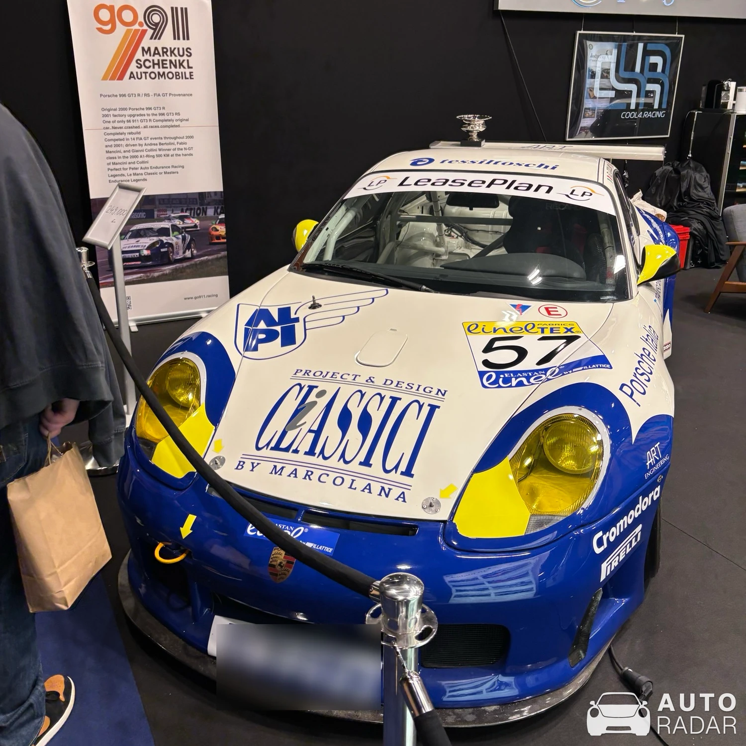 Porsche 996 GT3-R spotted in Vanves
