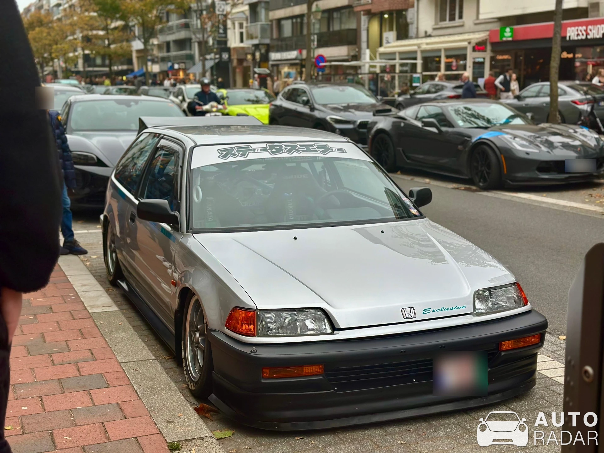 Honda CR-X EF spotted in Knokke-Heist, Belgium