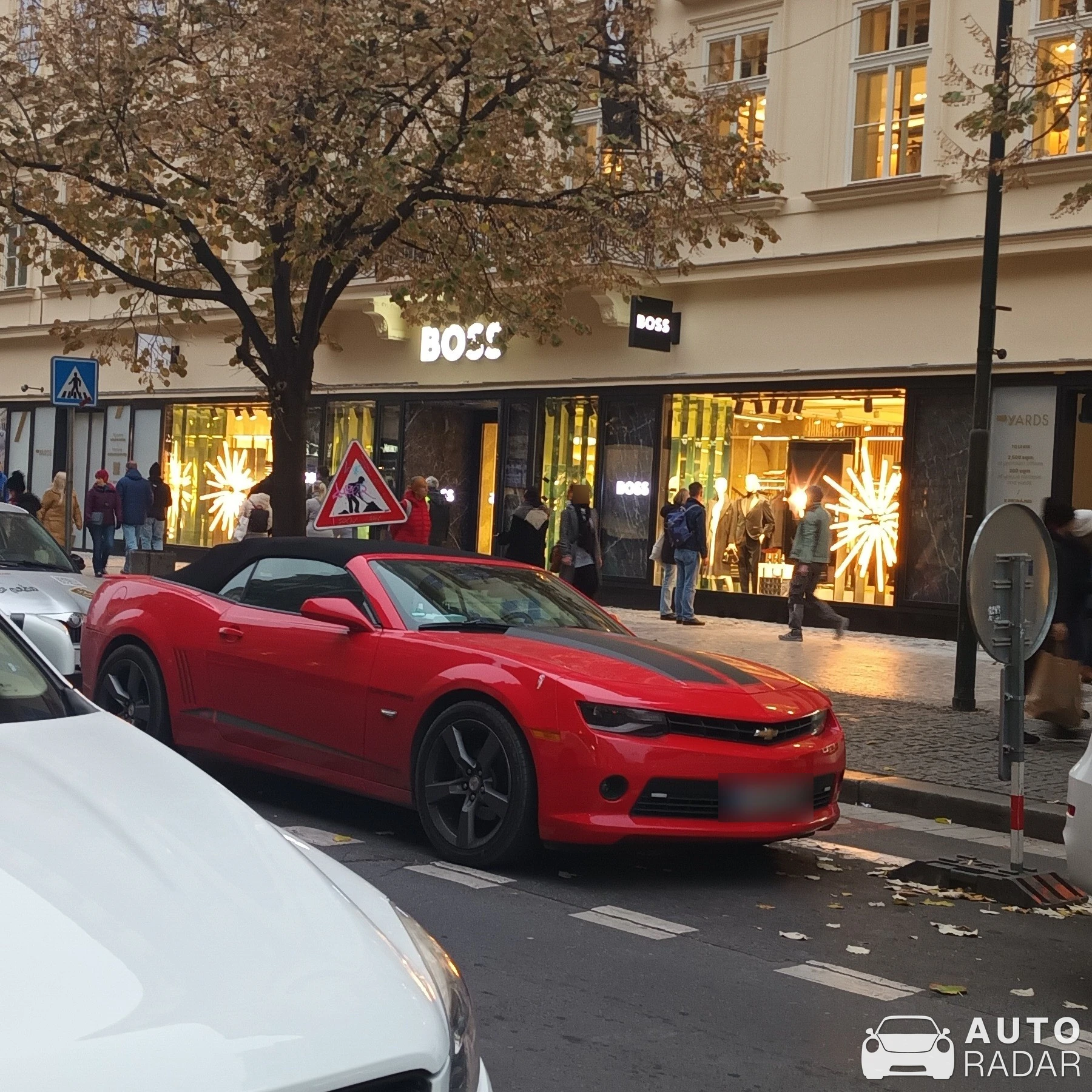 Chevrolet Camaro SS spotted in Praha 1, Česko