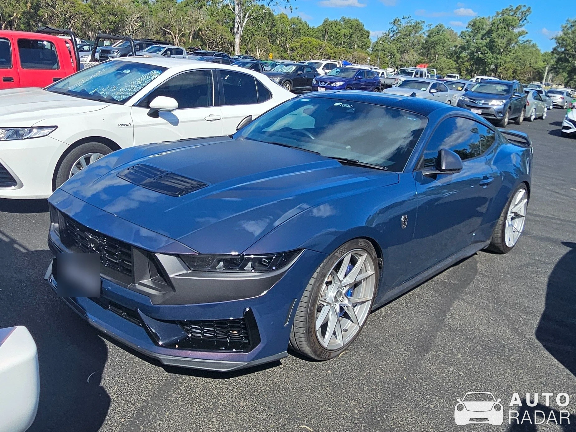 Ford Mustang Dark Horse S650 spotted in Willowbank