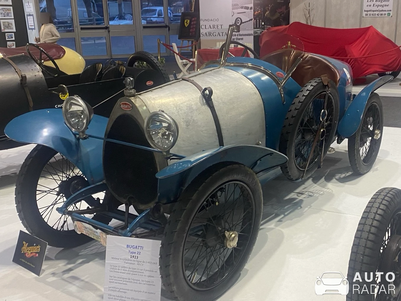 Bugatti Type 22 spotted in Avignon