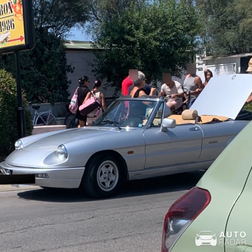 Alfa Romeo Spider S4 spotted in Montalto Marina
