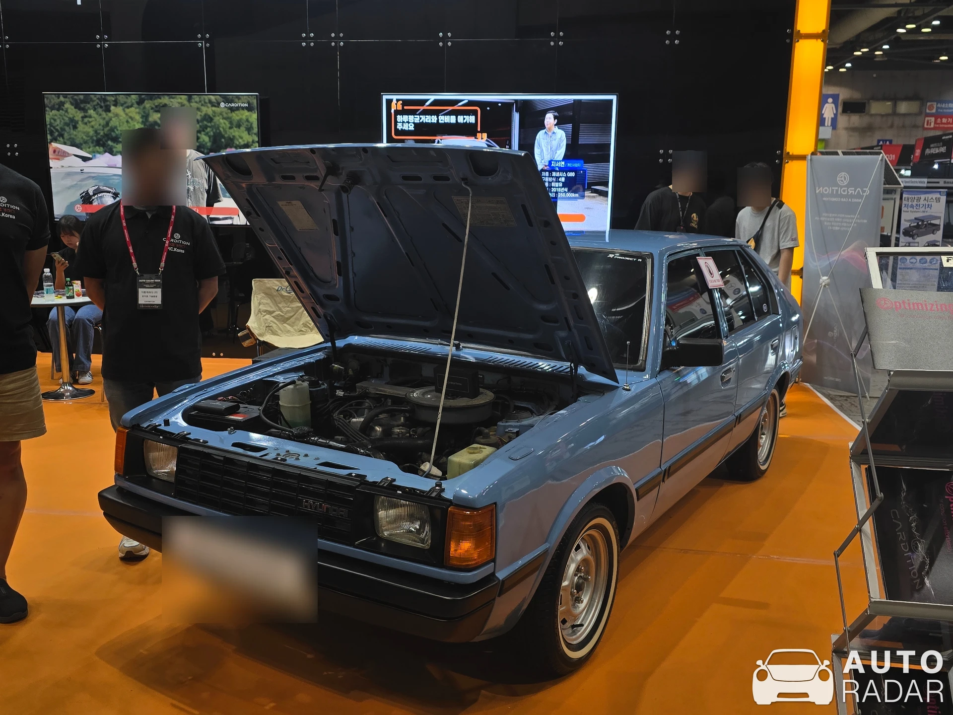 Hyundai Pony spotted in Goyang-si