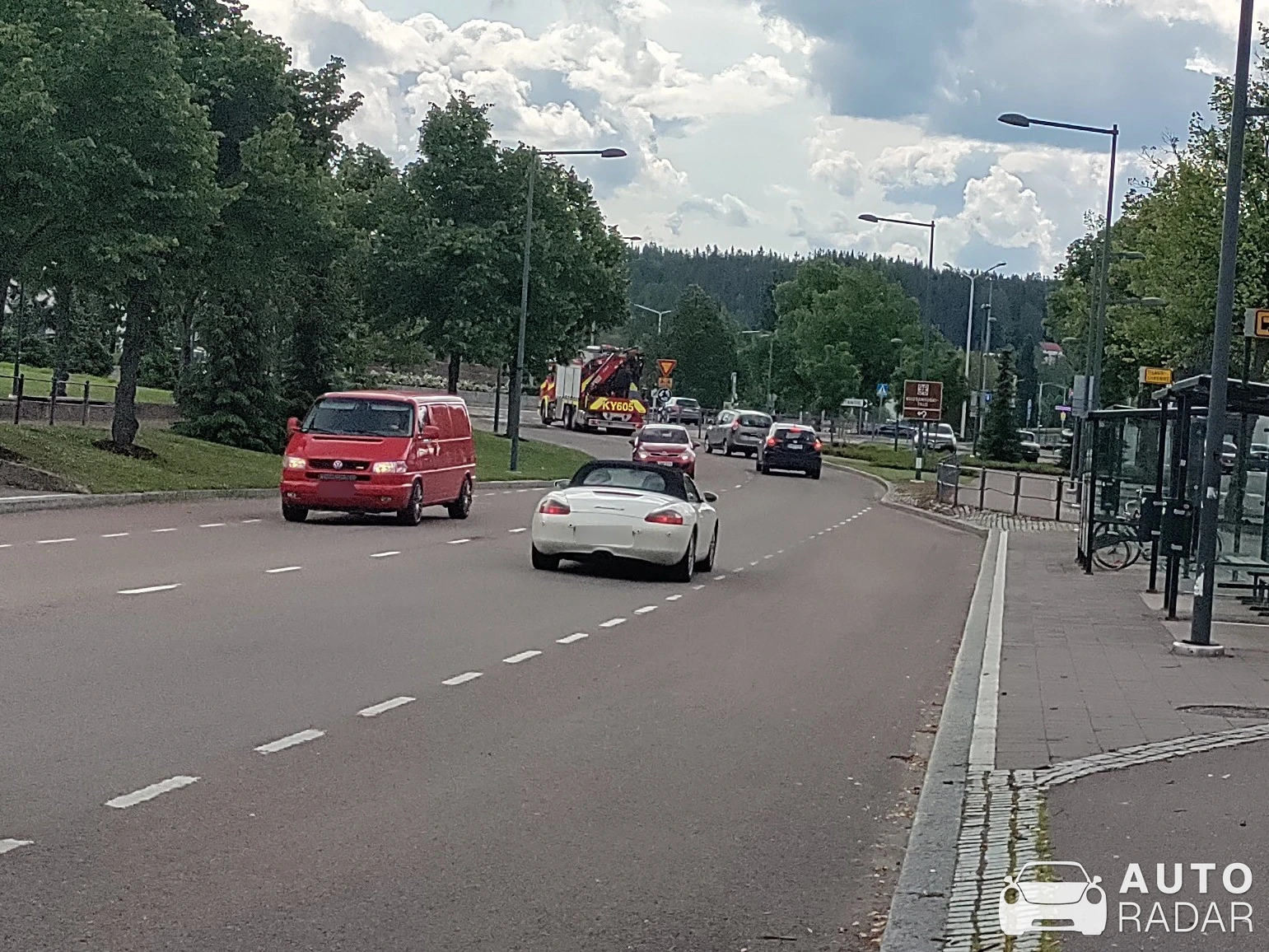 Porsche 986 Boxster spotted in Kouvola