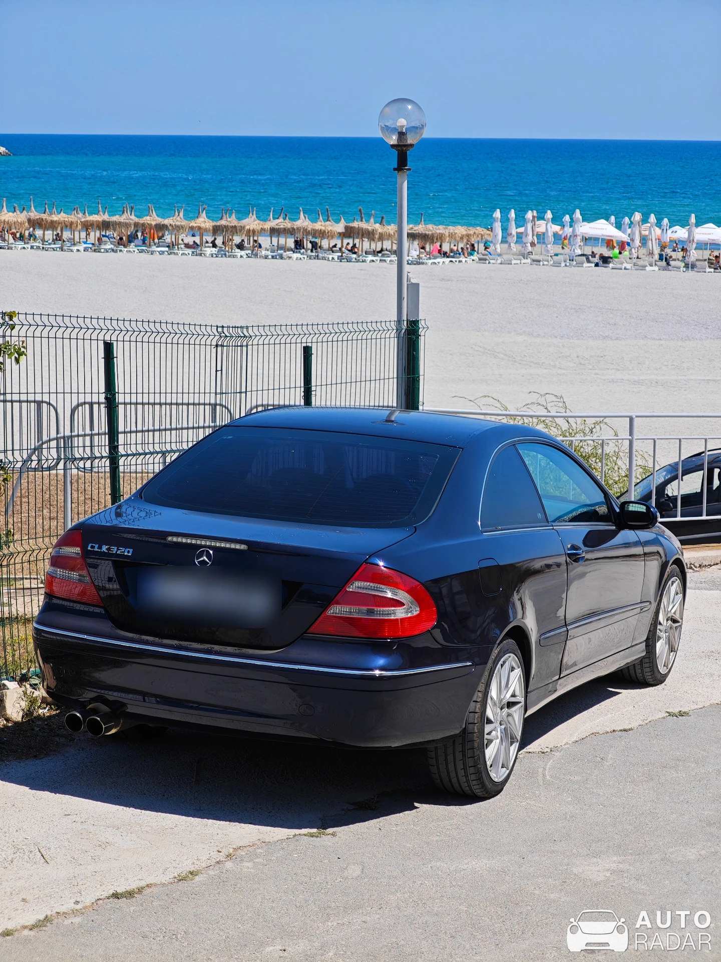 Mercedes-Benz CLK-Klasse C209 spotted in Mangalia