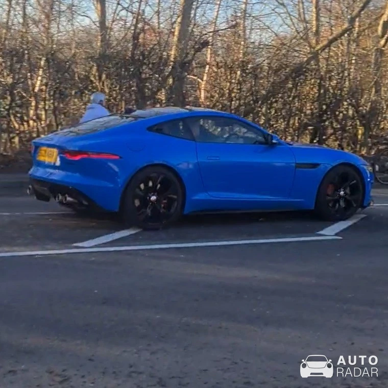 Jaguar F-Type S Coupé spotted in Alderley Edge, United Kingdom