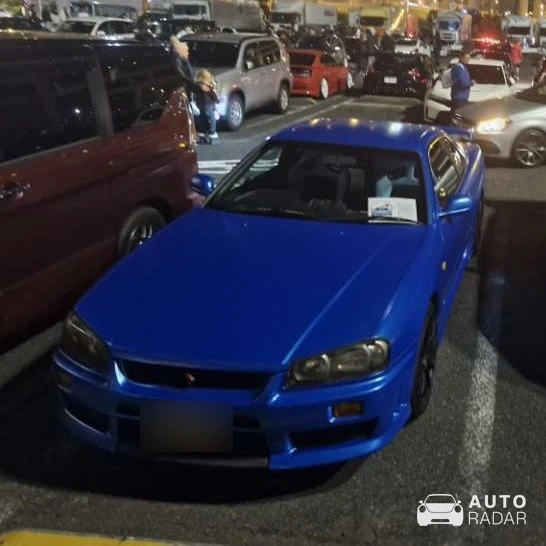 Nissan Skyline R34 spotted in Sumida City, Japan