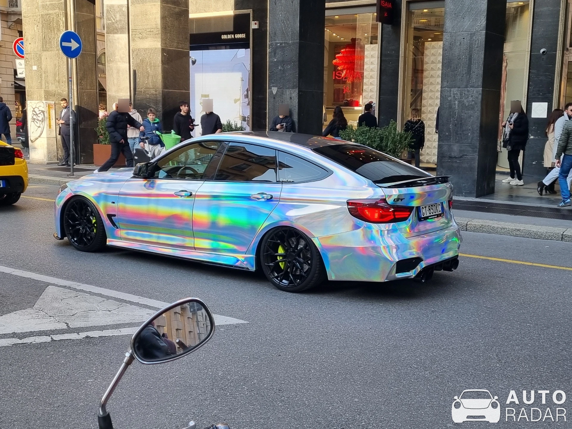 BMW 3 Series F34 spotted in Milano