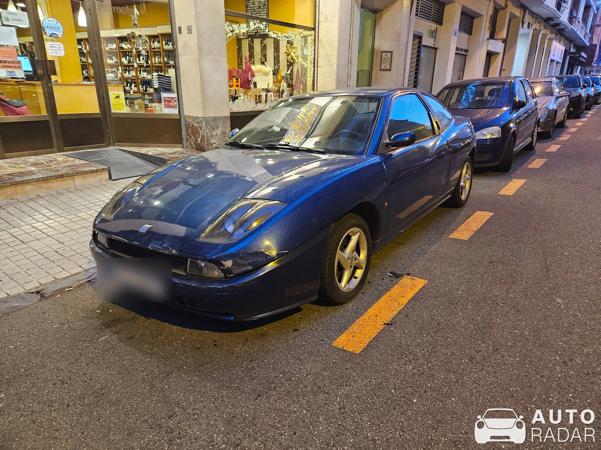 Fiat Coupé spotted in Zaragoza, España