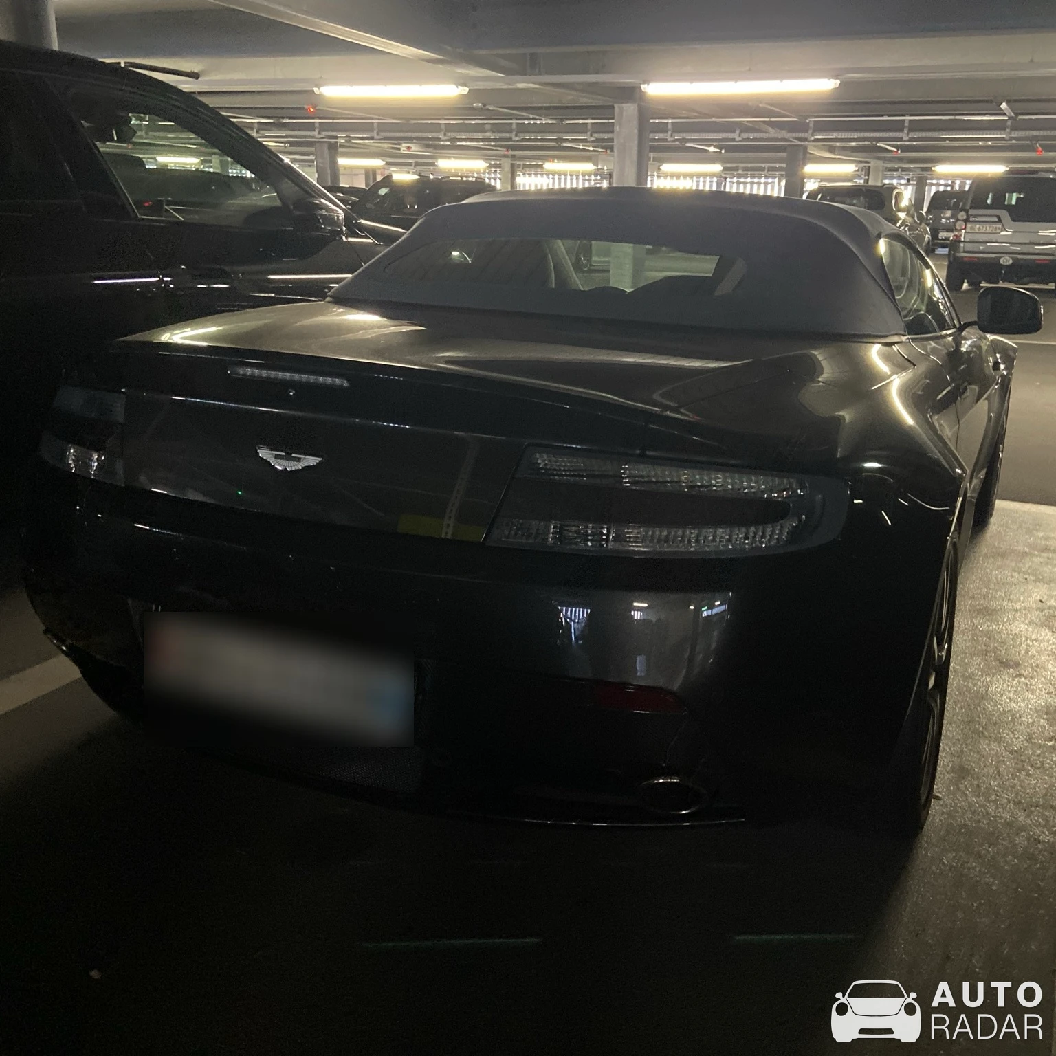 Aston Martin V8 Vantage S Roadster spotted in Zürich
