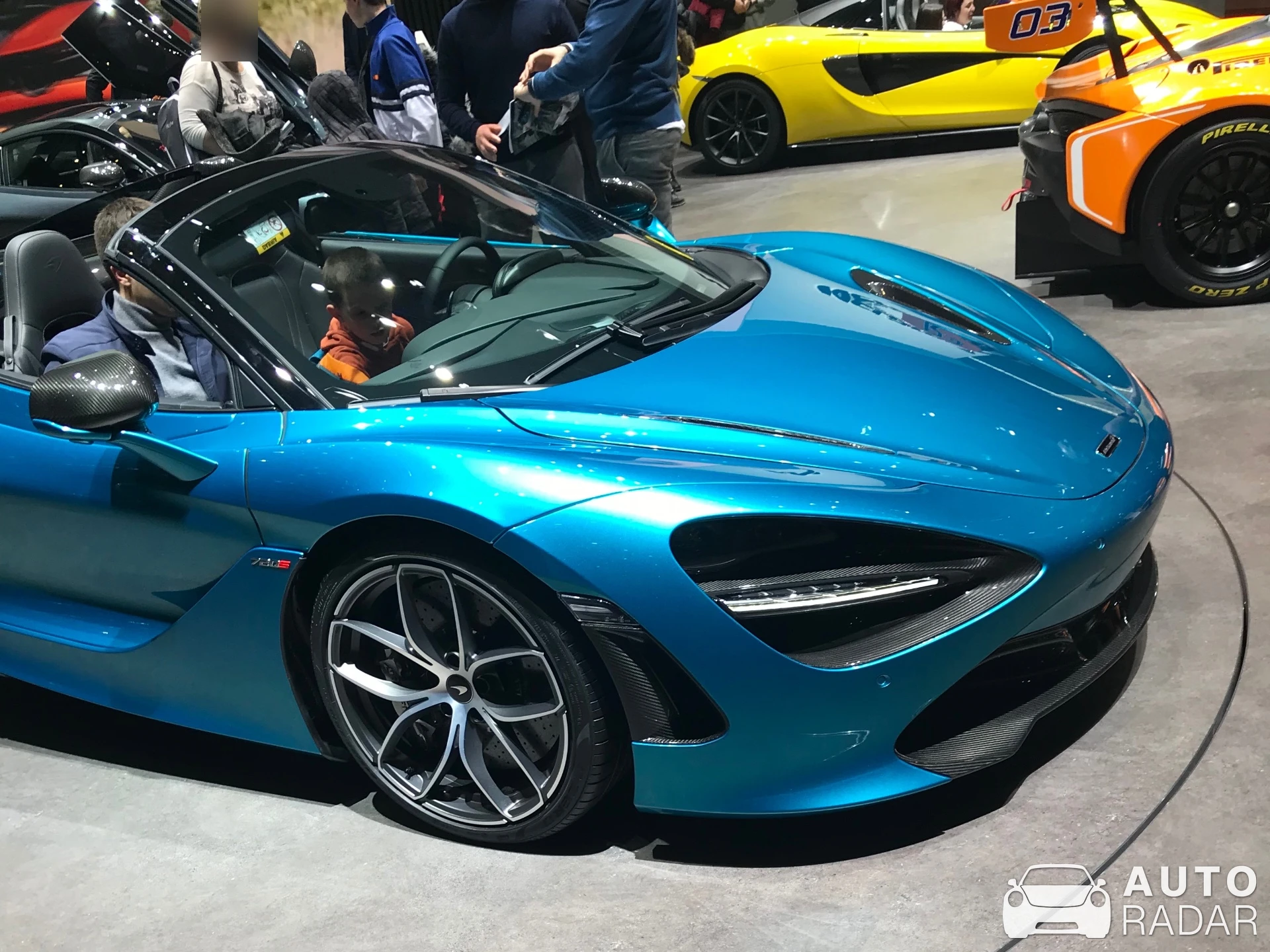 McLaren 720S Spider spotted in Le Grand-Saconnex, Switzerland