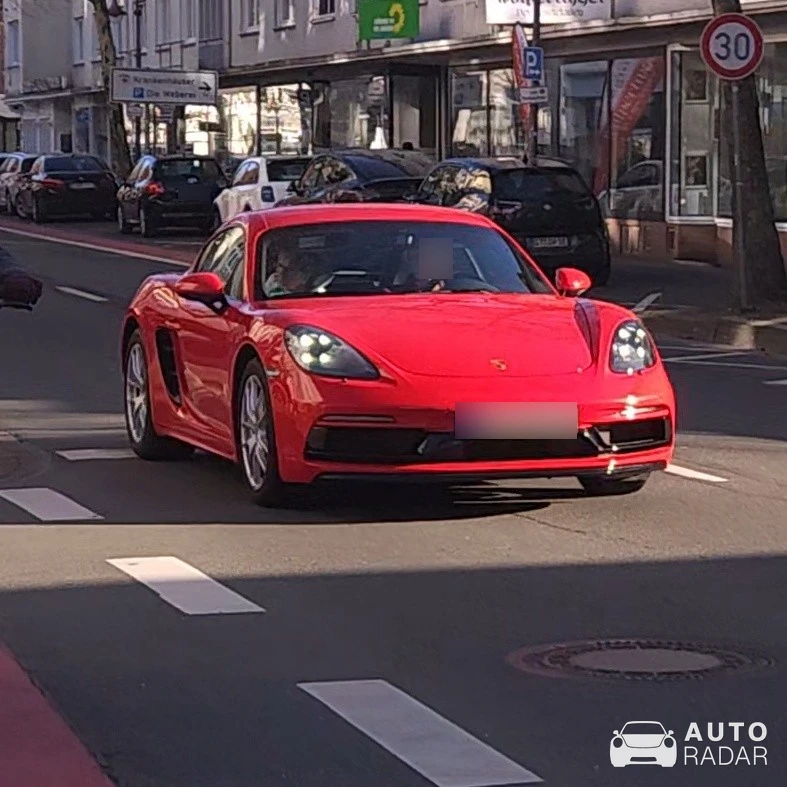 Porsche 718 Cayman spotted in Gütersloh, Germany