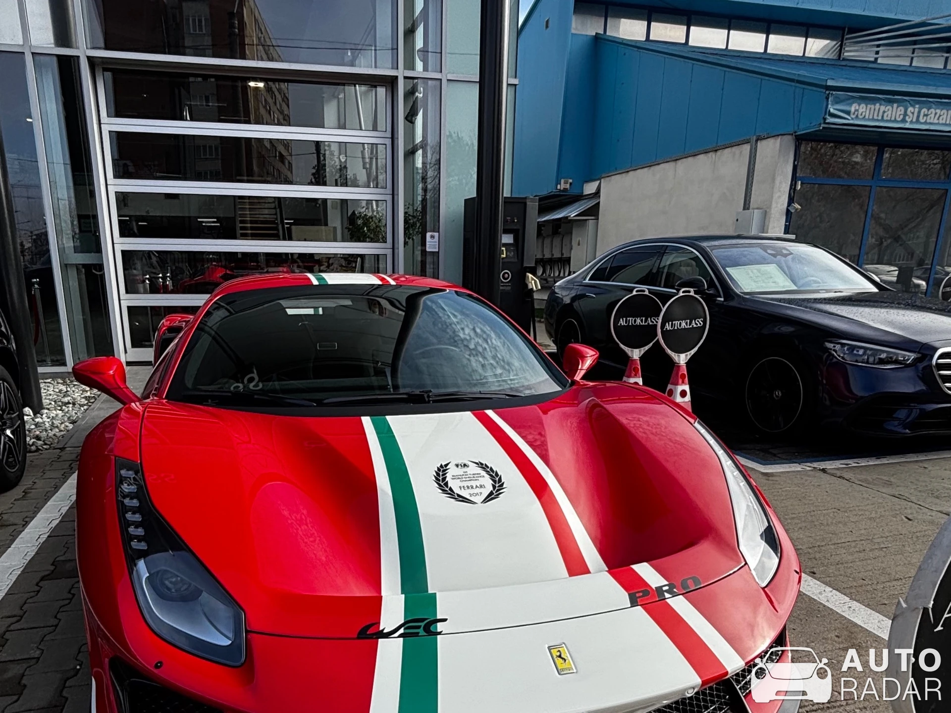 Ferrari 488 Pista Piloti spotted in Timișoara, Romania