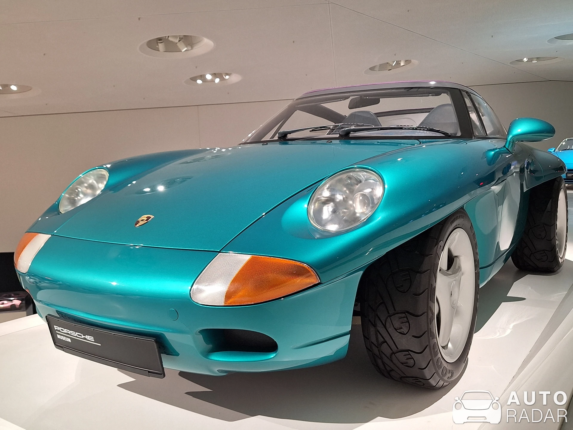Porsche Studie Panamericana spotted in Stuttgart