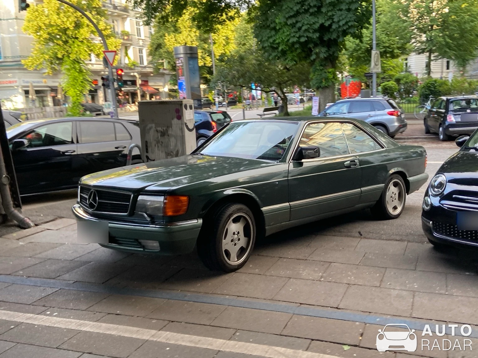 Mercedes-Benz C126 spotted in Hamburg