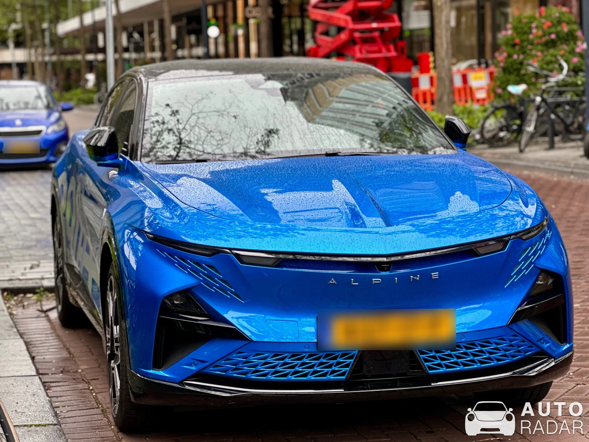 Alpine A390 spotted in Rotterdam