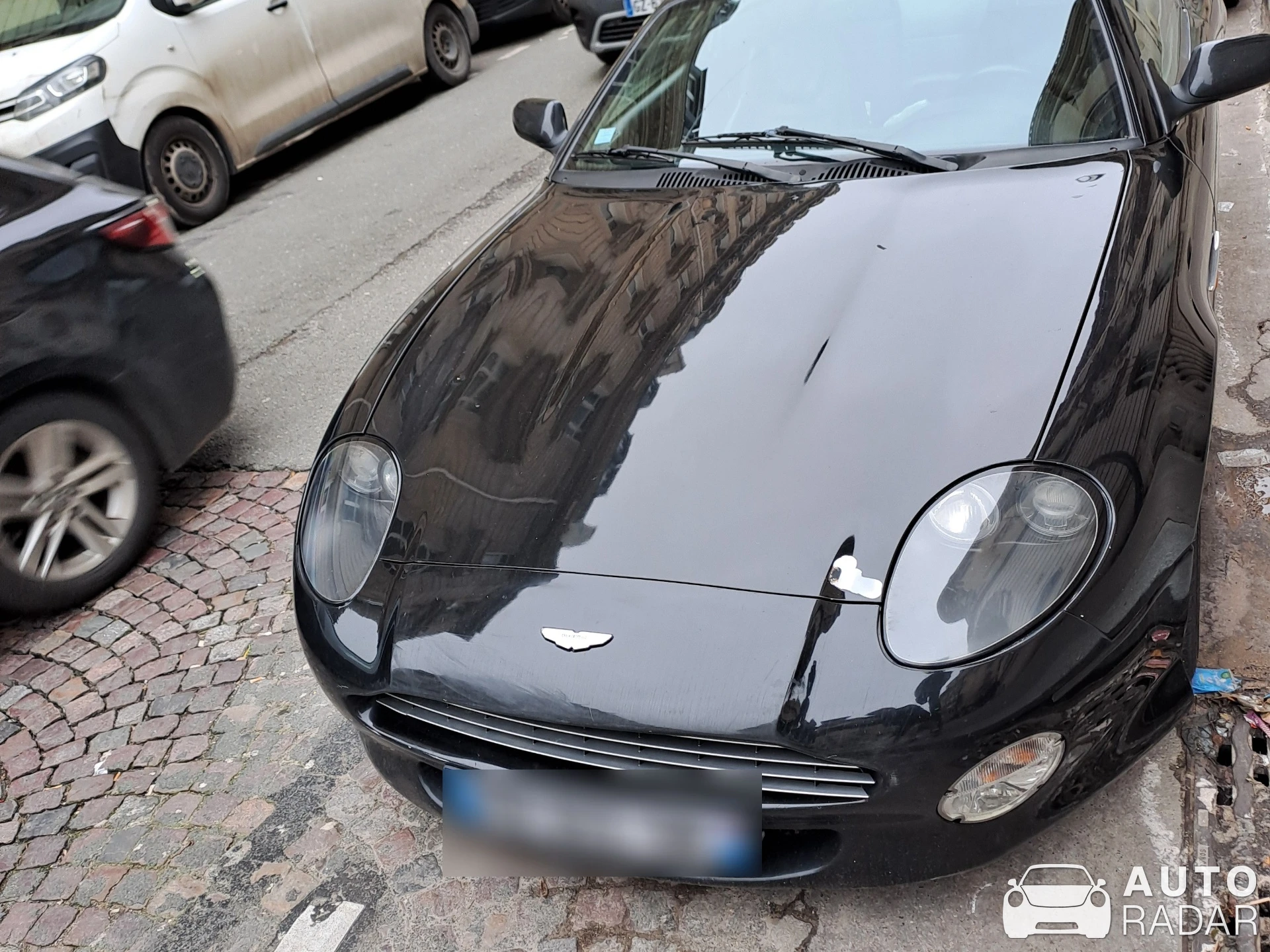 Aston Martin DB7 spotted in Paris, France