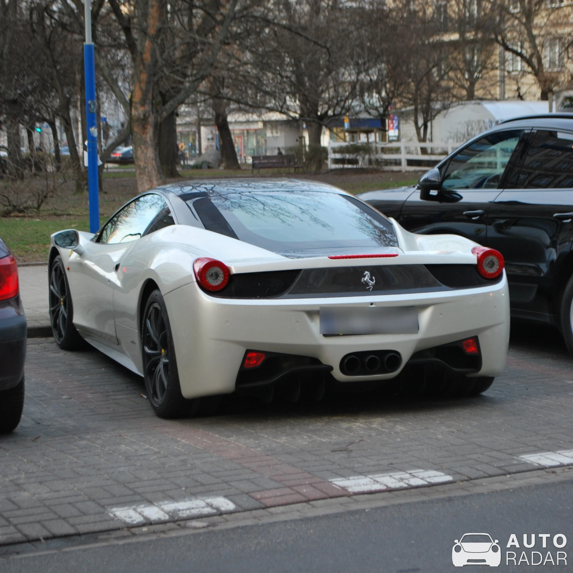 Ferrari 458 Italia spotted in Warszawa, Poland