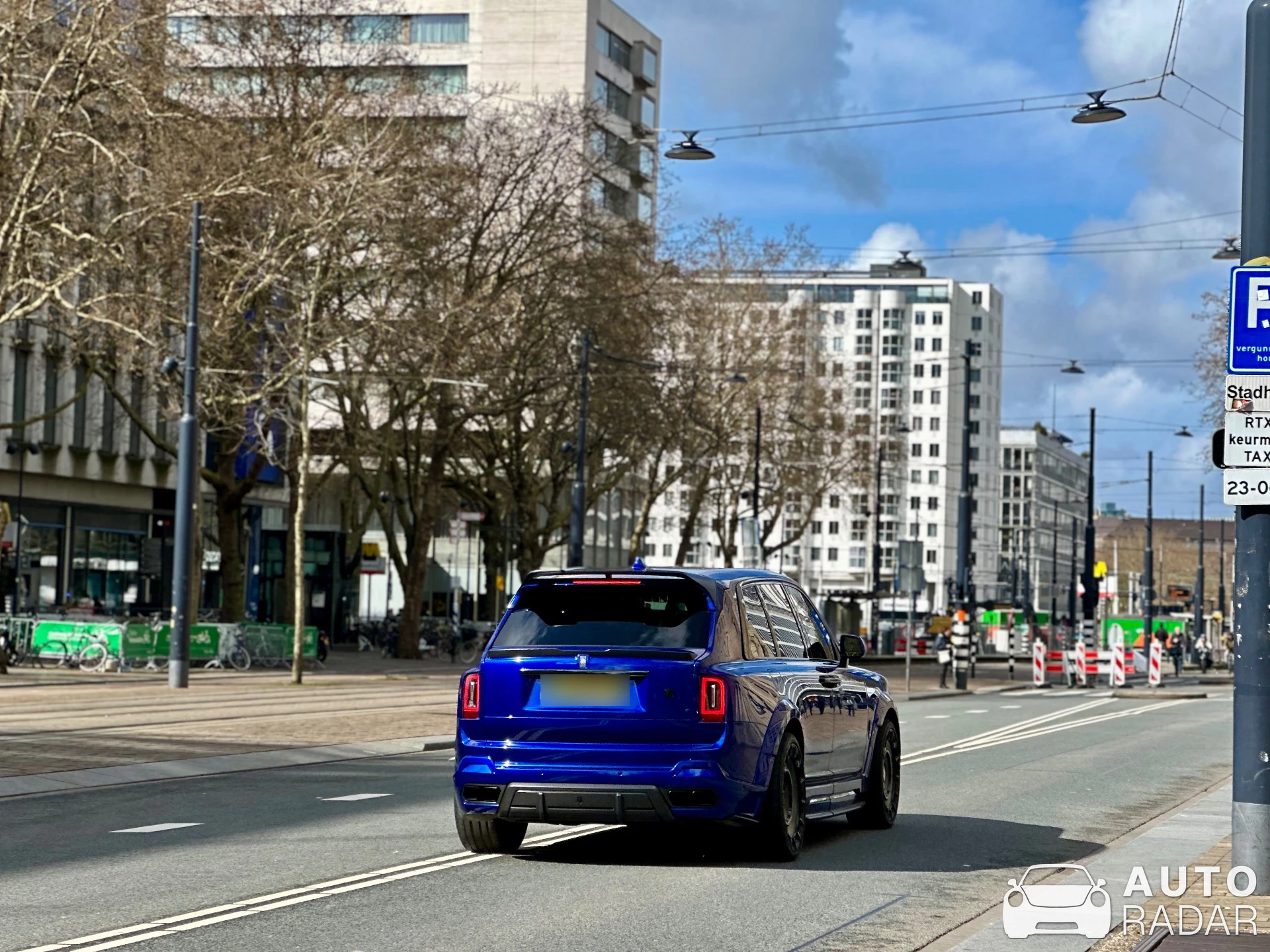 Rolls-Royce Cullinan Series II Urban Widetrack spotted in Rotterdam