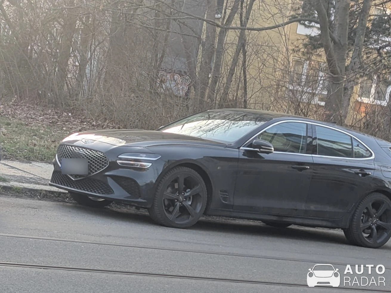 Genesis G70 Shooting Brake spotted in London