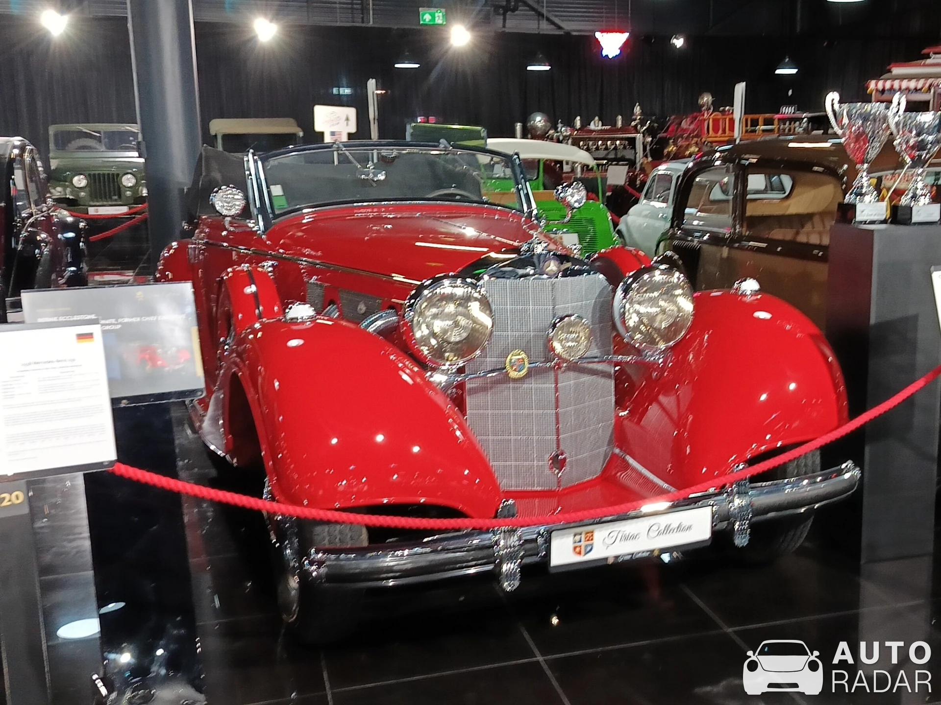 Mercedes-Benz 540K Cabriolet B spotted in Otopeni