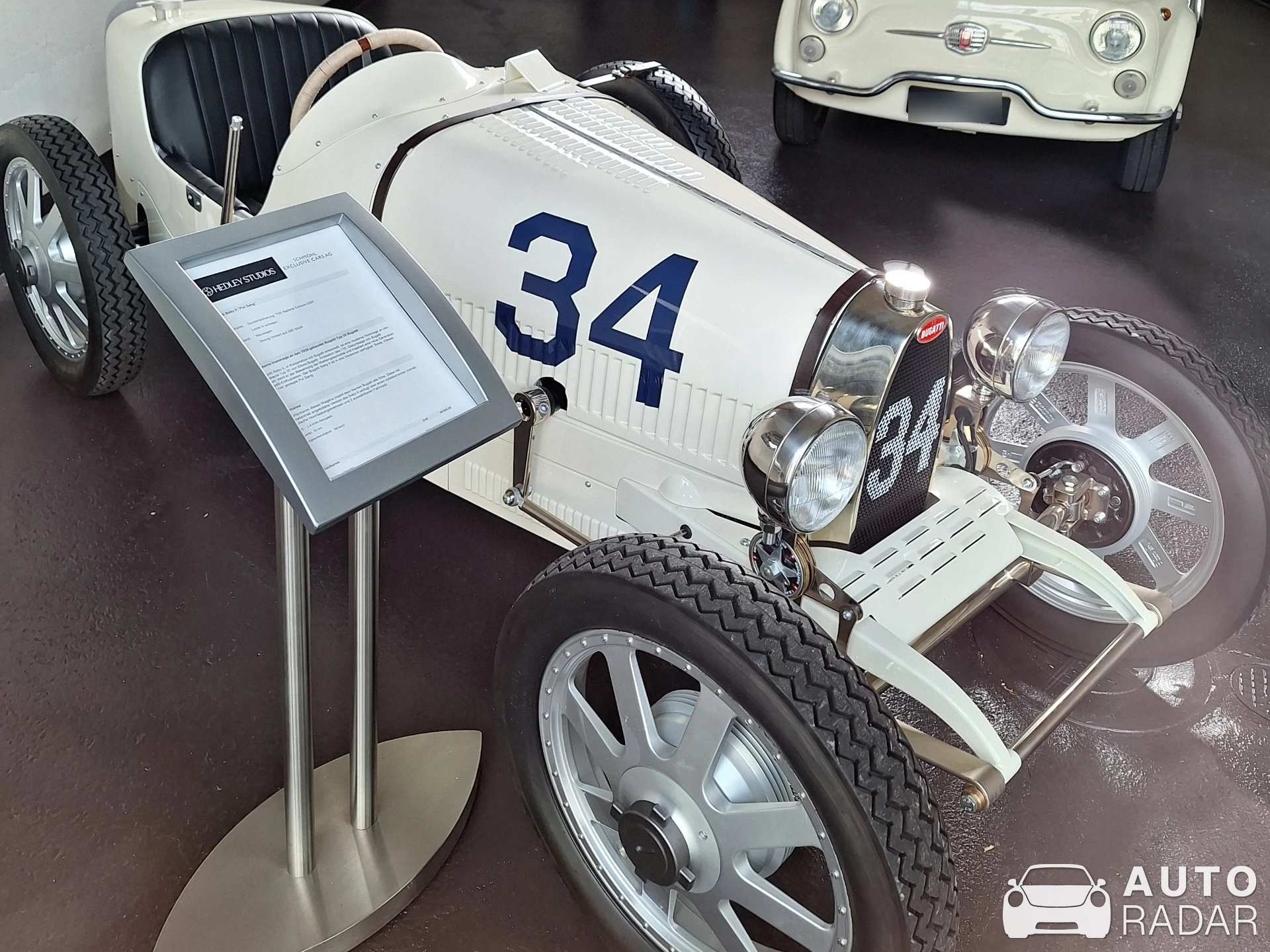 Bugatti Type 35 Miniature spotted in Kemptthal