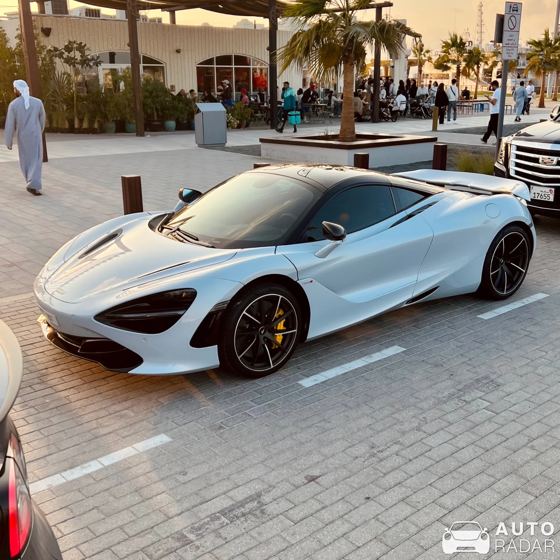 McLaren 720S spotted in Abu Dhabi, United Arab Emirates