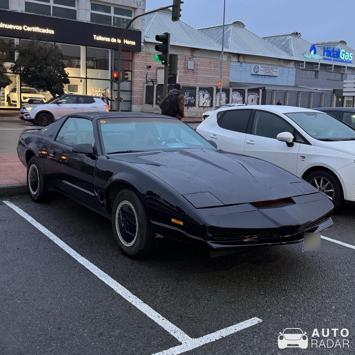Pontiac Firebird K.I.T.T spotted in Alcalá de Henares