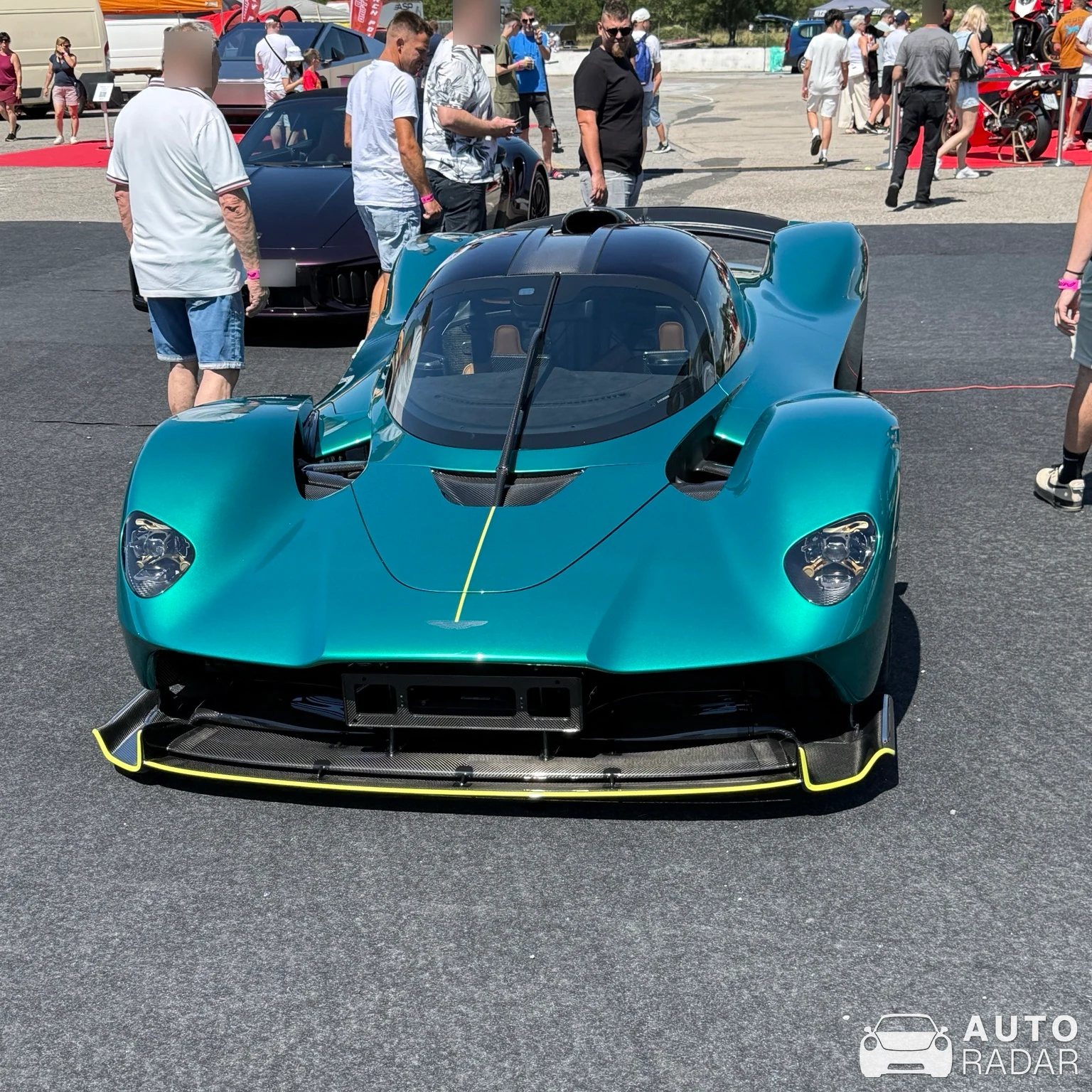 Aston Martin Valkyrie spotted in Rijeka