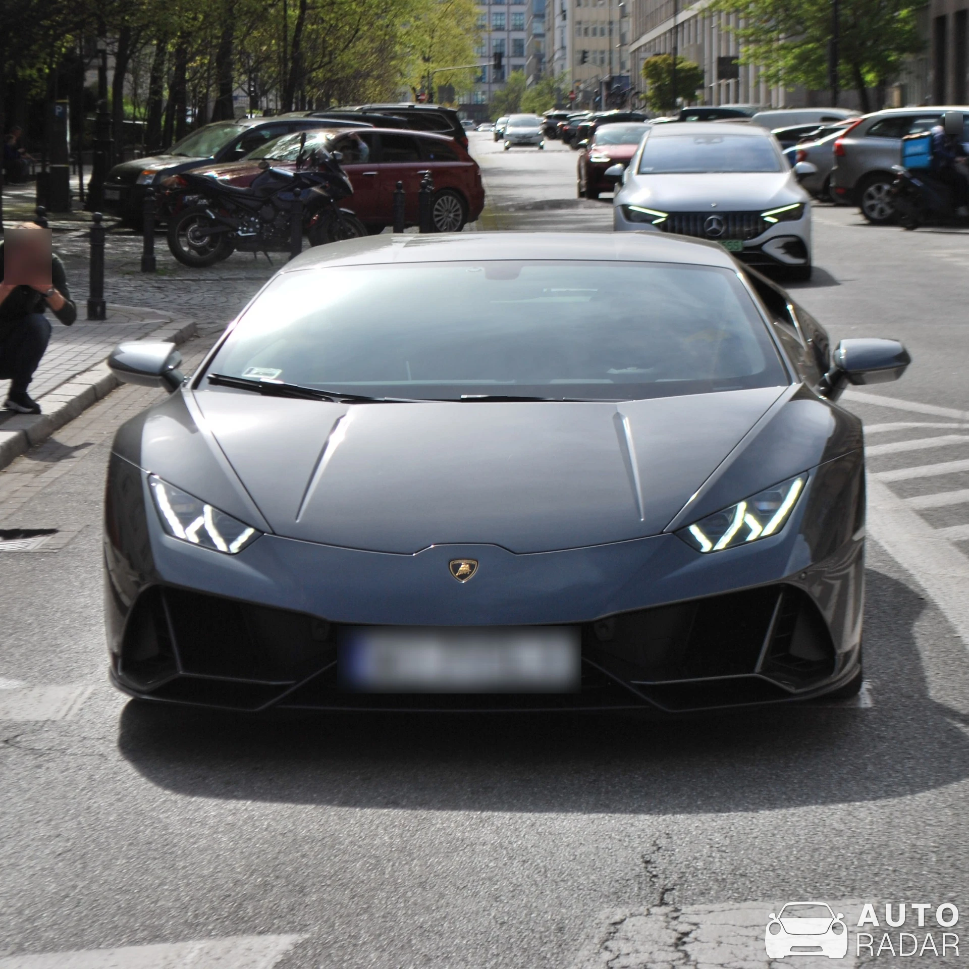 Lamborghini Huracán LP640-4 EVO spotted in Warszawa, Poland