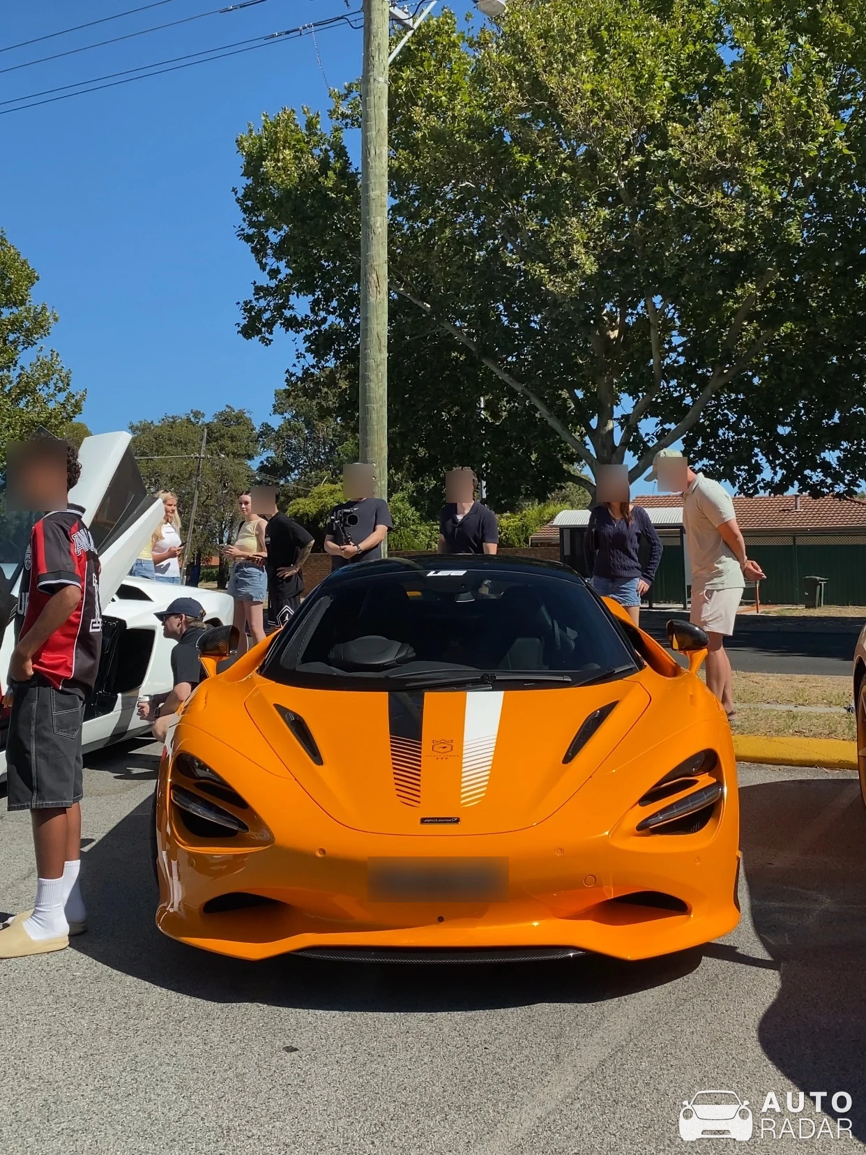 McLaren 750S Spider Triple Crown Edition spotted in Parkwood