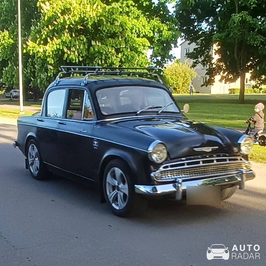 Hillman Minx spotted in Grobiņa