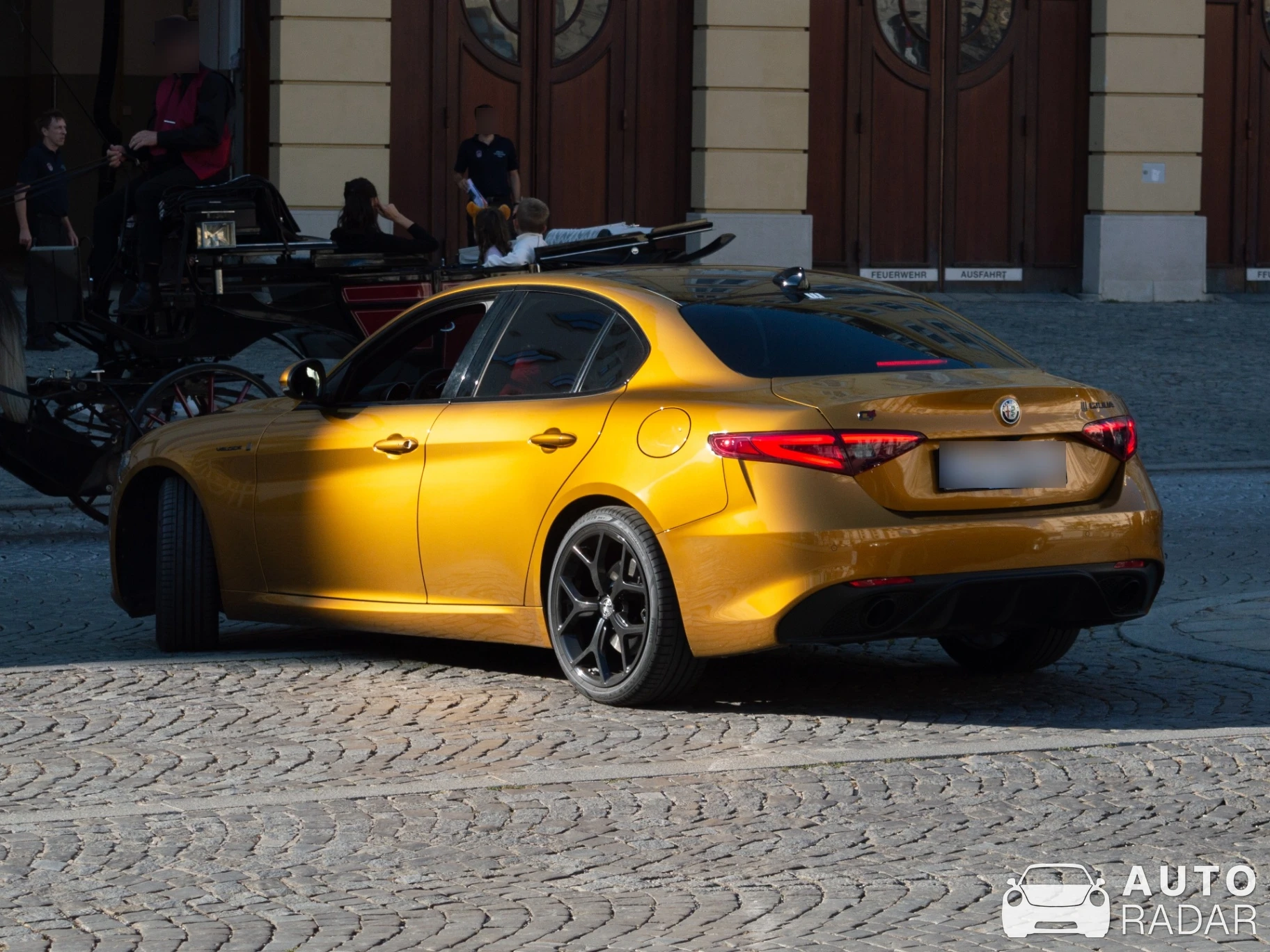 Alfa Romeo Giulia spotted in Wien, Austria