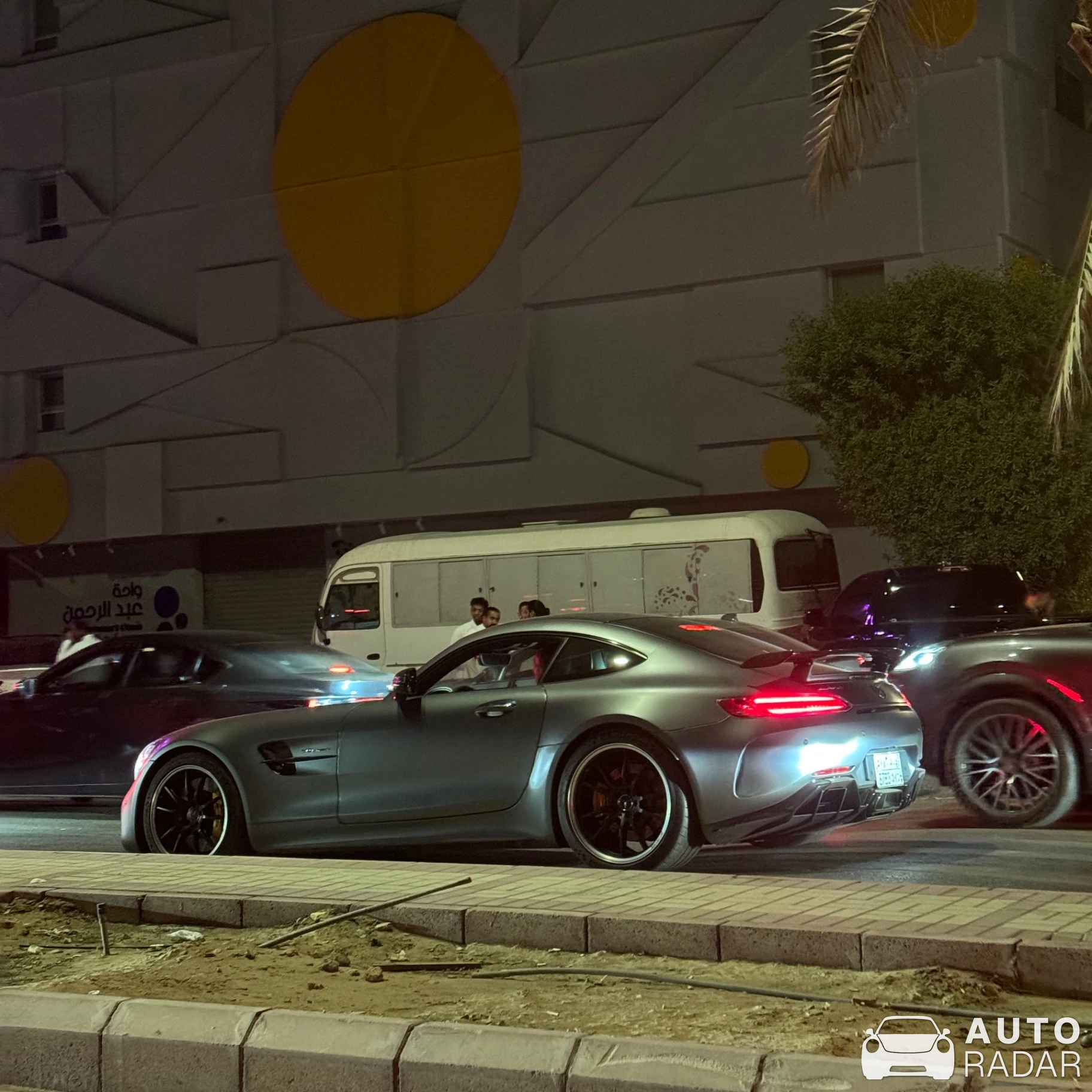 Mercedes-AMG GT R C190 spotted in Riyadh, Saudi Arabia