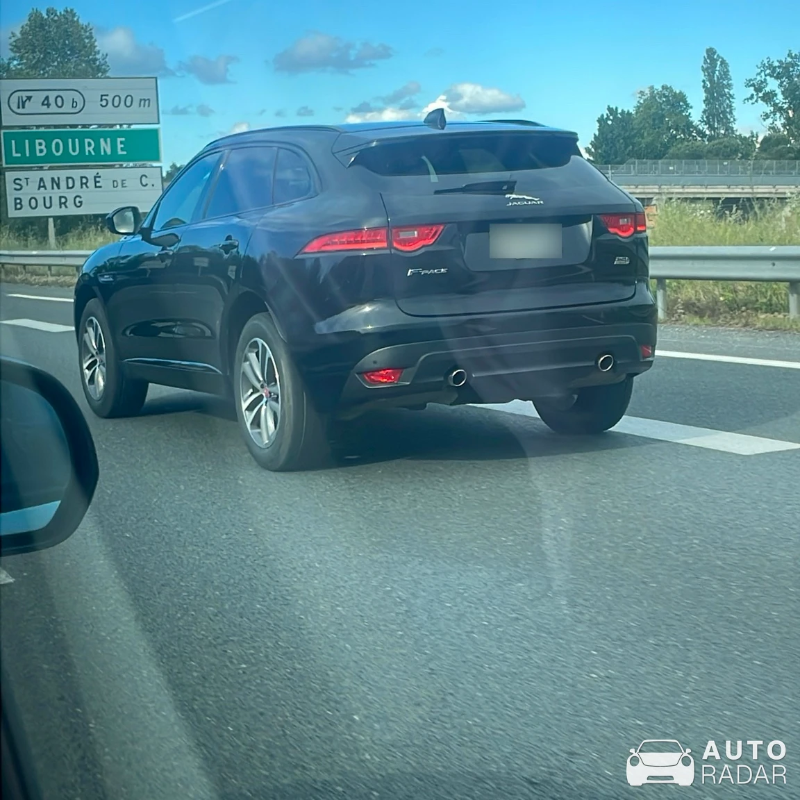 Jaguar F-PACE spotted in Bordeaux