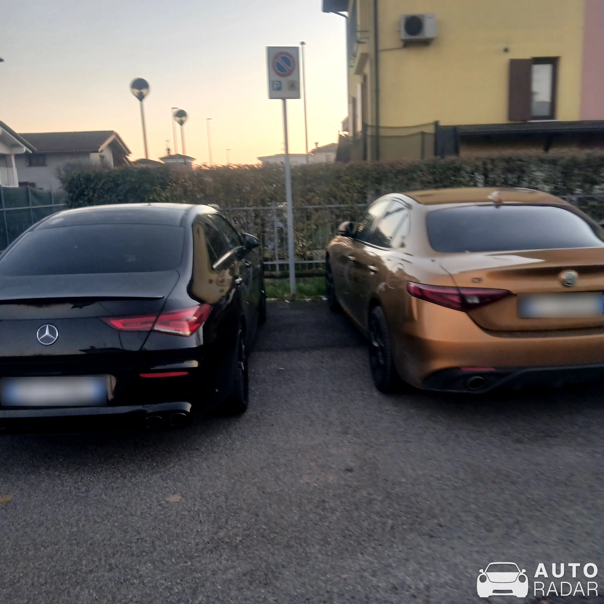 Mercedes-AMG CLA 45 C117 spotted in Visano, Italia