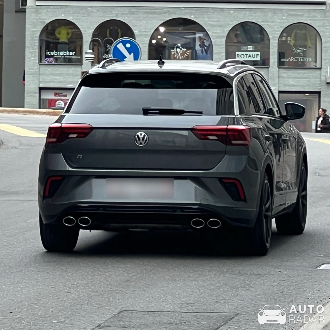 Volkswagen T-Roc R spotted in Sankt Moritz