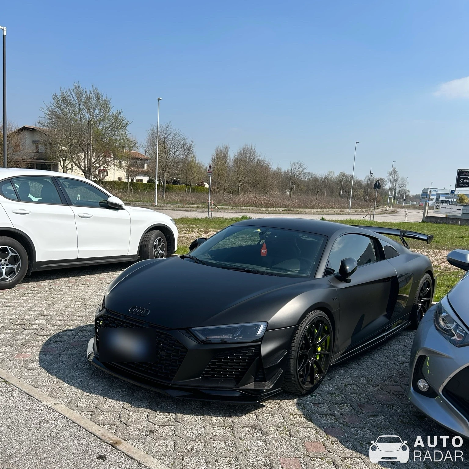 Audi R8 V10 Performance 2019 Green Hell Edition spotted