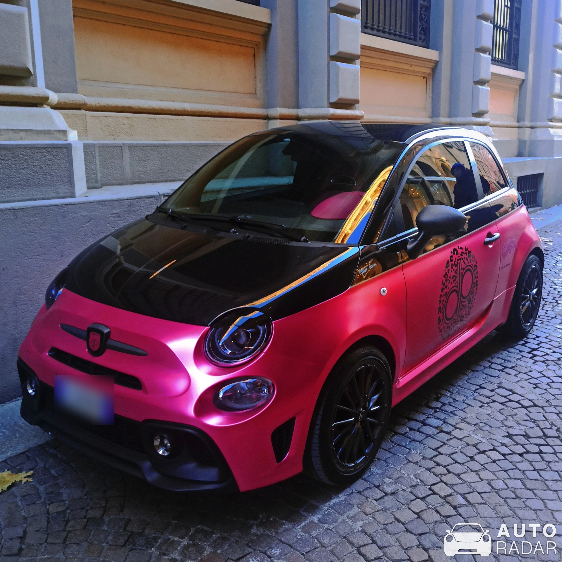 Abarth 595 spotted in Bologna, Italia