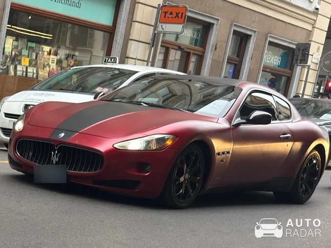 Maserati GranTurismo S spotted in Torino