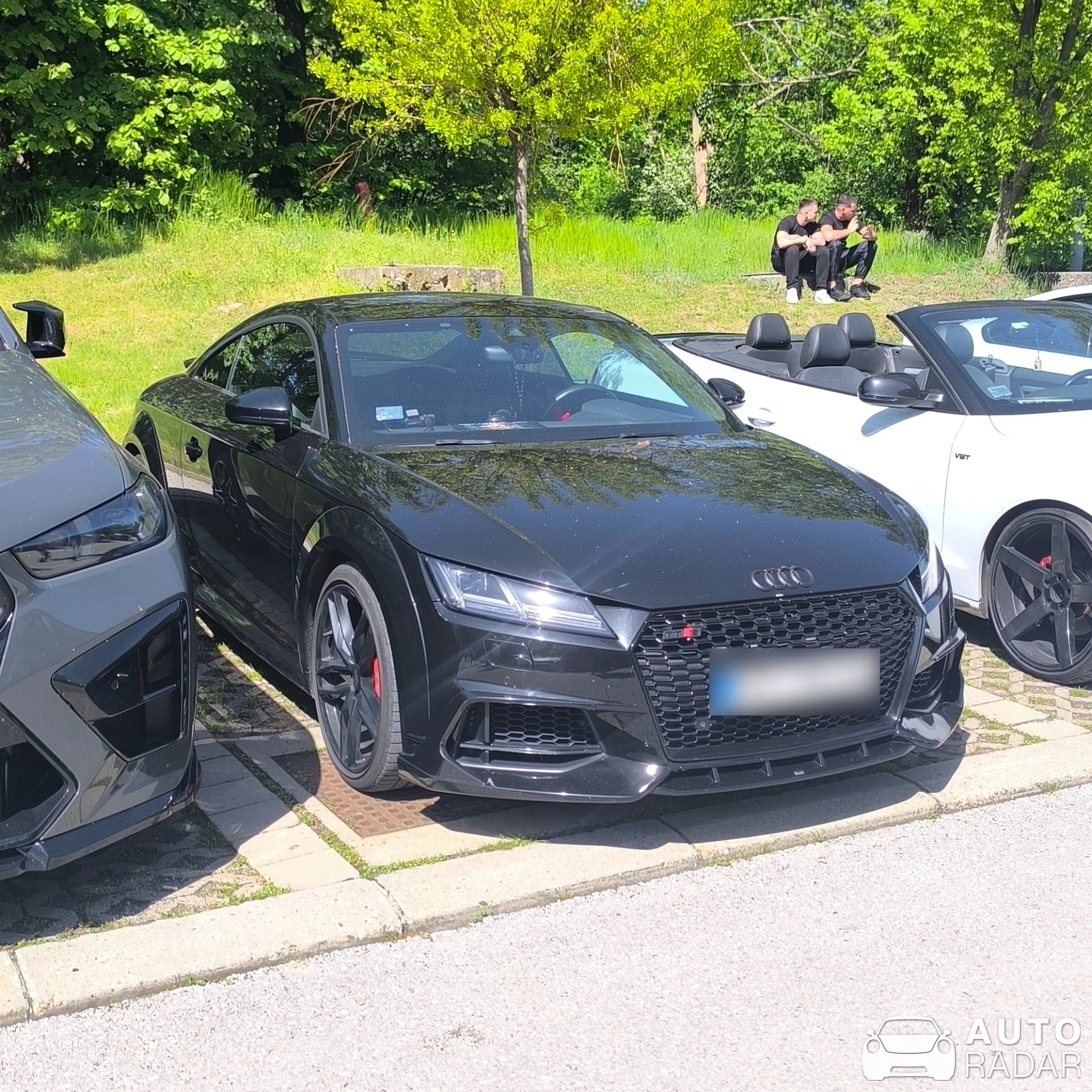 Audi TT-S 8S spotted in Belgrade