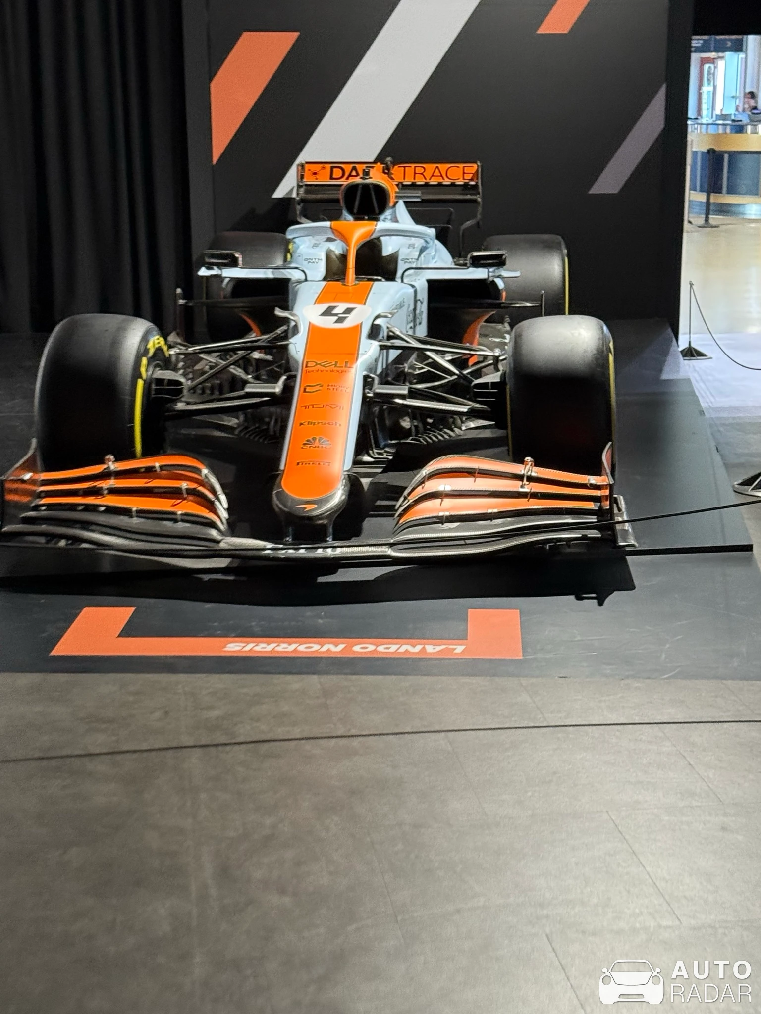 McLaren MCL35M spotted in Le Mans