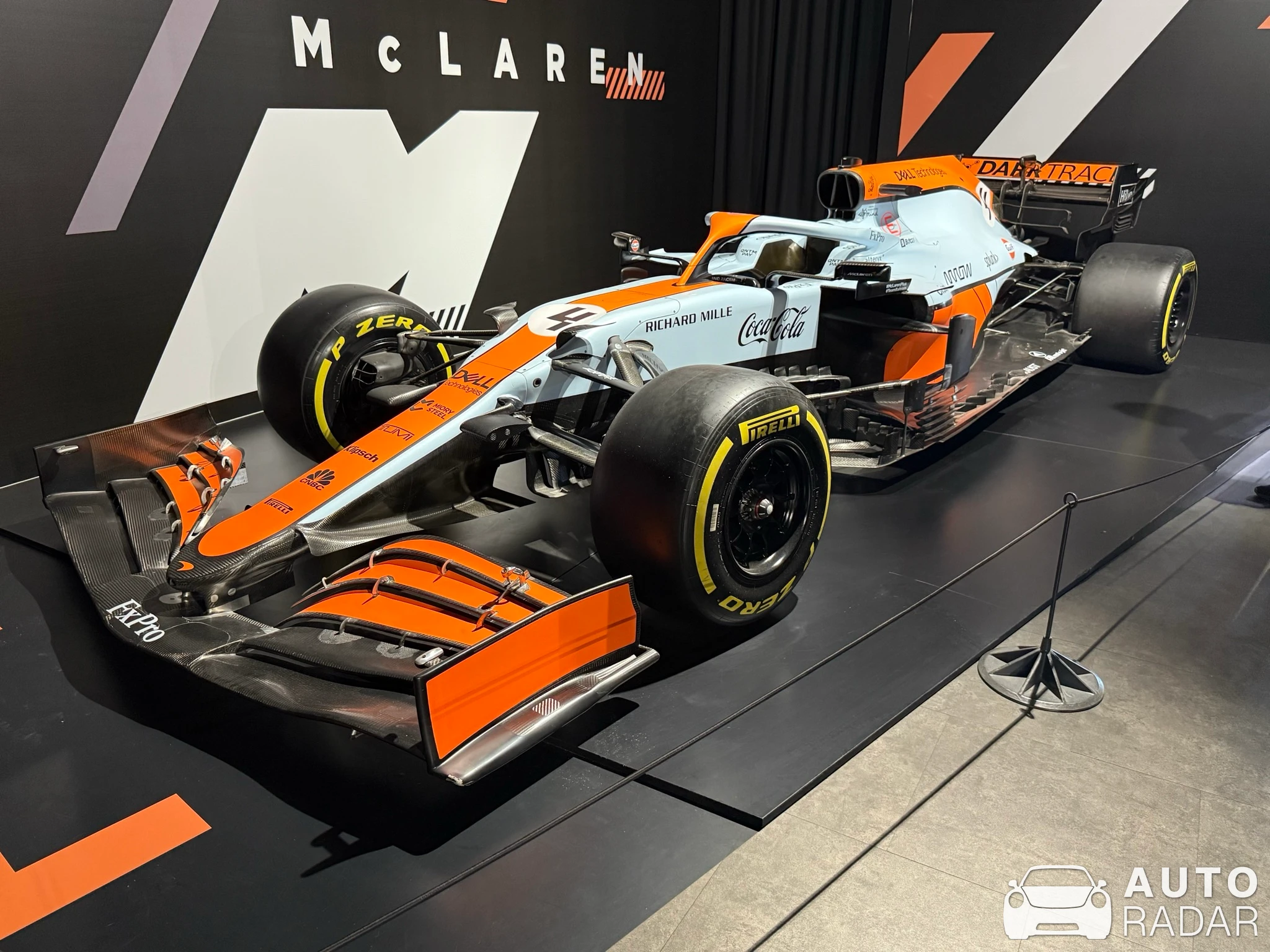 McLaren MCL35M spotted in Le Mans, Francia