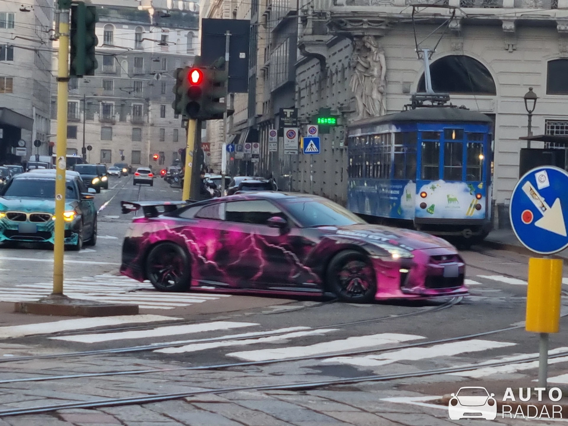 Nissan GT-R R35 spotted in Milano, Italy